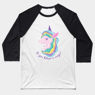 Do you Believe in Magic Unicorn T-shirt Mug Coffee Hoodie Apparel Sticker Gift Baseball T-Shirt